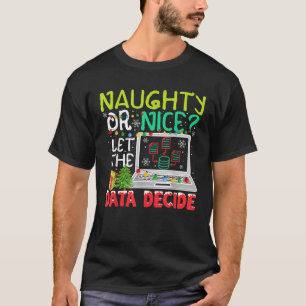 Funny Data Analyst Christmas Pun For Data Nerds Ug T-Shirt