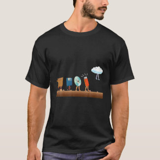 Funny Data Storage Evolution Cloud Computing Progr T-Shirt