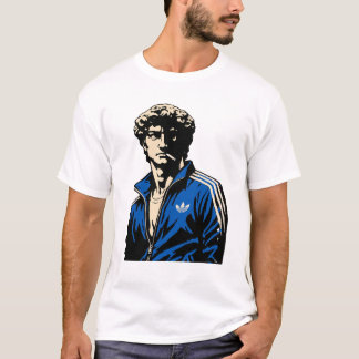Funny David Michelangelo statue in tracksuit T-Shirt