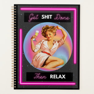 Funny Day Planner/Journal For Women Sassy-Relax Planner