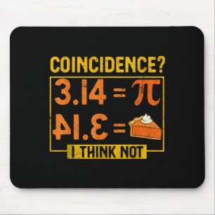 Funny day shirts and pie math lover science teache mouse pad