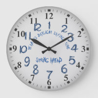 Funny Daylight Savings Time Spring Ahead  Clock