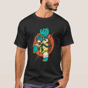 Funny Deadly Karate Turtle Tortoise Combat Sports T-Shirt