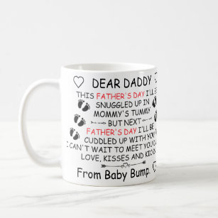 Funny Dear Daddy Personalised Photo Father's Day   Coffee Mug