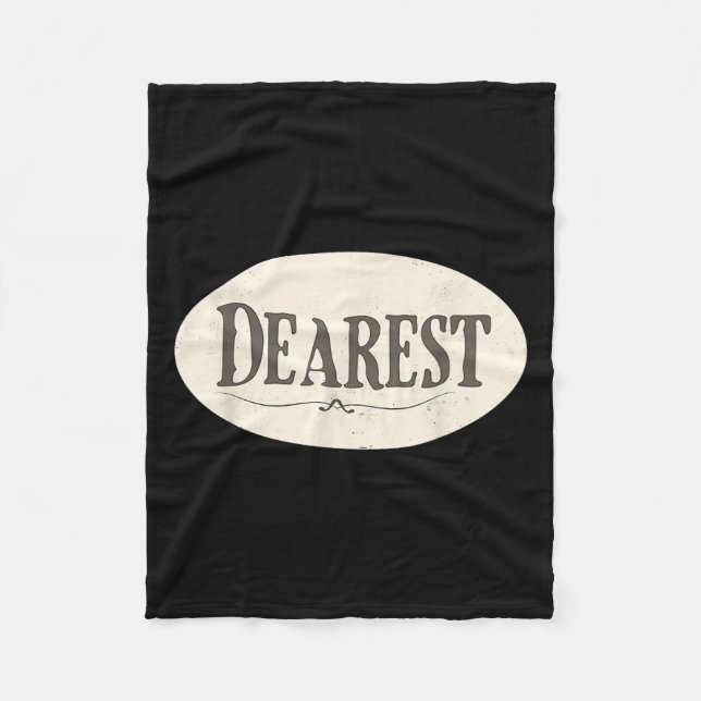 Funny Dearest Costume  Fleece Blanket (Front)