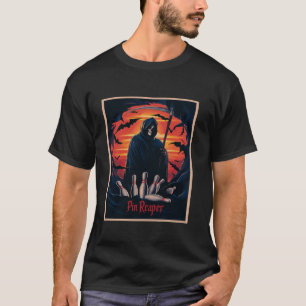 Funny Death Bowling Grim Reaper Bowler Gifts Men O T-Shirt
