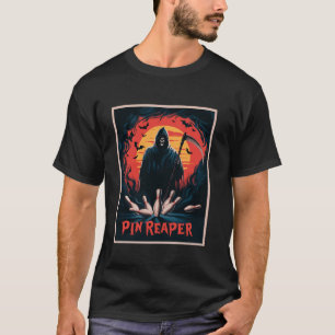 Funny Death Bowling Grim Reaper Bowler Gifts Men O T-Shirt