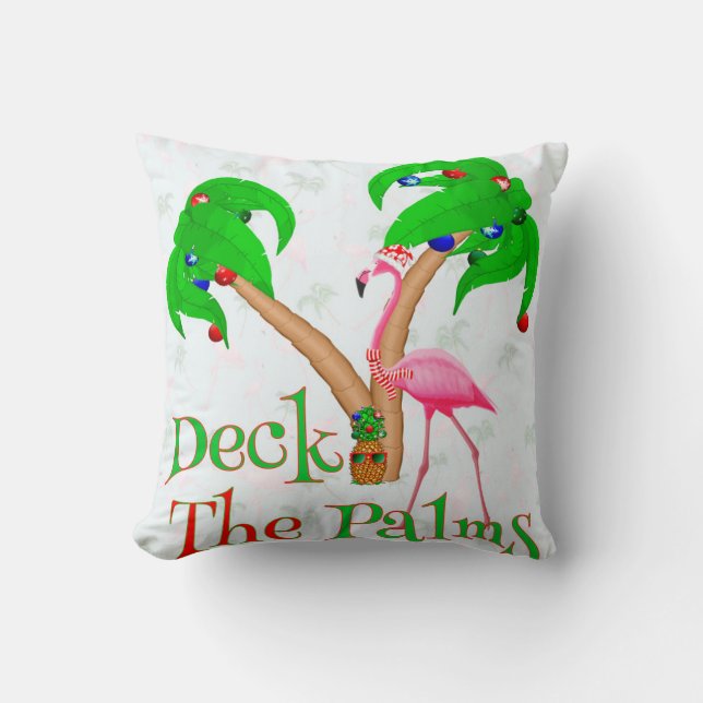 Funny Deck The Palms Cushion (Front)