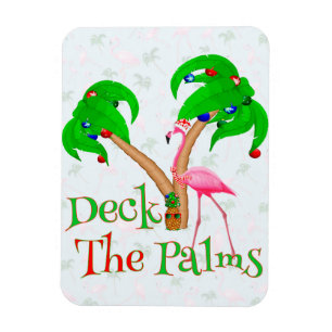 Funny Deck The Palms Magnet