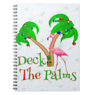 Funny Deck The Palms Notebook