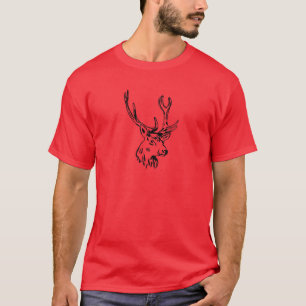 Funny Deer, Hunter, Hunting, Antlers T-Shirt