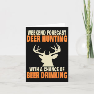 Funny Deer Hunting Card