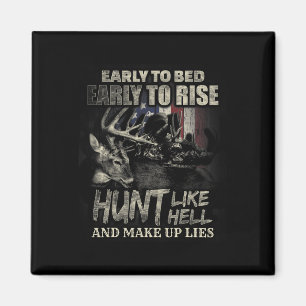 Funny Deer Hunting For Deer Hunters And Hunting Lo Magnet