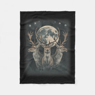 Funny Deer Hunting Hunter Shirt Fleece Blanket