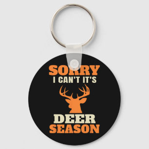 Funny Deer Hunting Saying Joke  Key Ring