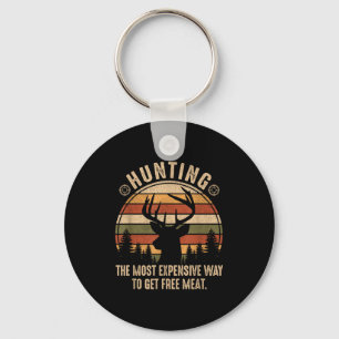 Funny deer hunting the most expensive way to get key ring