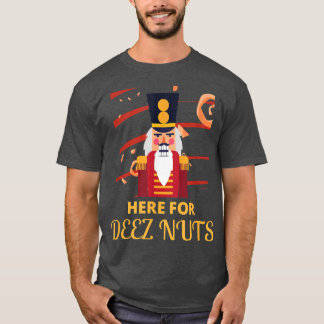 Funny Deez Nuts Nutcracker Ugly Christmas Sweater 