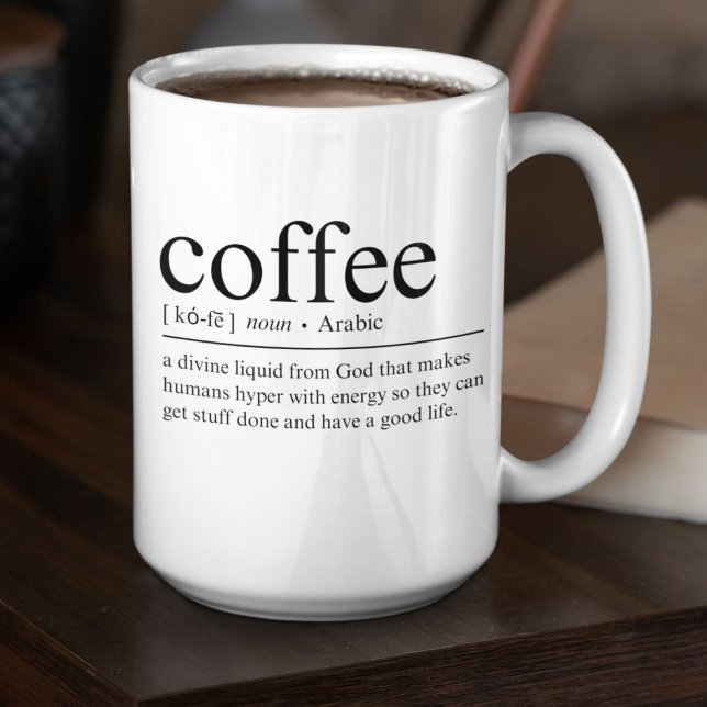 Funny Definition of Coffee Mug (Creator Uploaded)