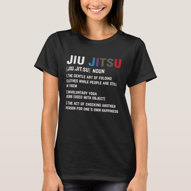 Funny Definition of Jiu Jitsu Pullover Hoodie (Front)