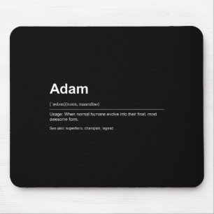 Funny Definition Quote For The Name Adam _ Mouse Pad