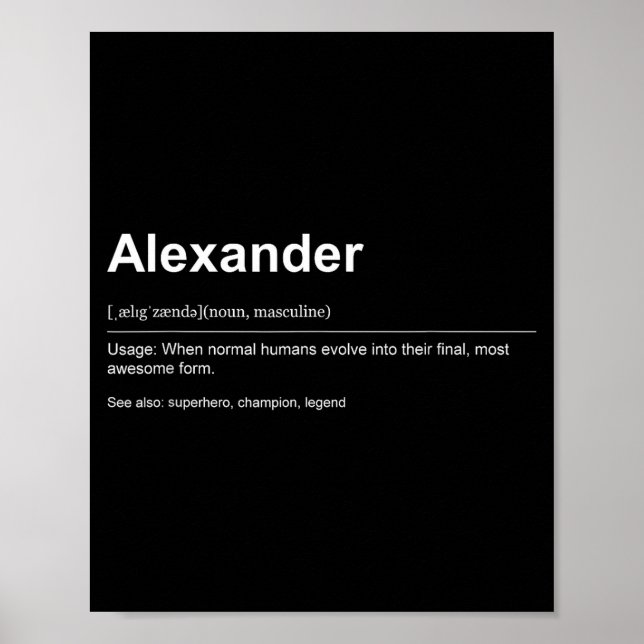 Funny Definition Quote For The Name Ander _  Poster (Front)