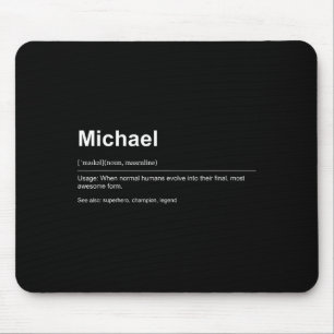 Funny Definition Quote For The Name Michael _ Mouse Pad