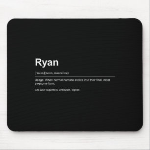 Funny Definition Quote For The Name Ryan _ Mouse Pad