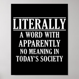 Funny Definition Sarcastic Sayings Teacher Humour Poster