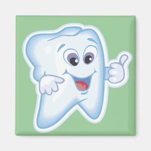 Funny Dental Health Magnet