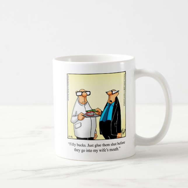 Funny Dental Humour Mug Gift (Right)
