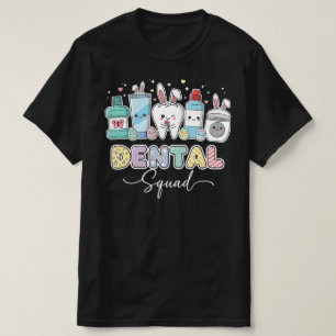 Funny Dental Squad Happy Easter Cute Dentist T-Shirt
