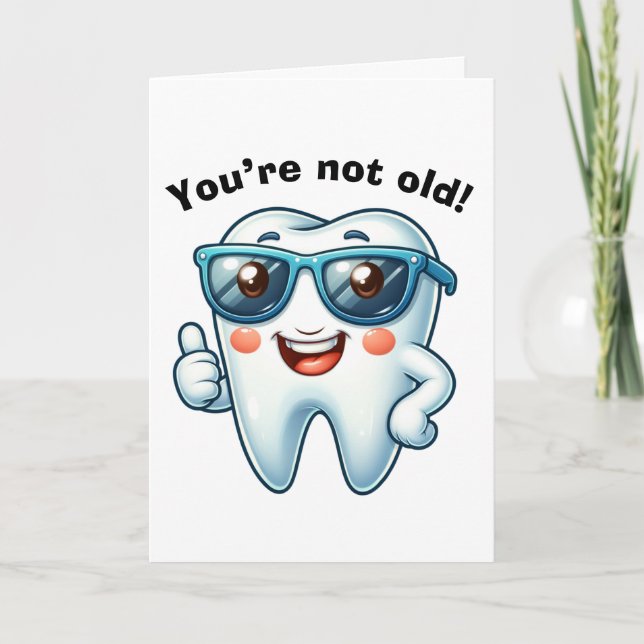 Funny Dentist Birthday Card (Front)