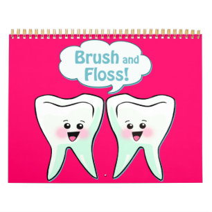 Funny Dentist Dental Hygienist Calendar