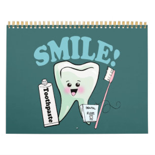 Funny Dentist Dental Hygienist Calendar