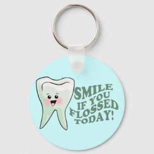 Funny Dentist Dental Hygienist Key Ring