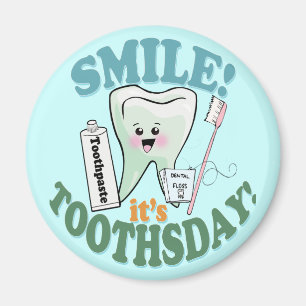 Funny Dentist Dental Hygienist Magnet
