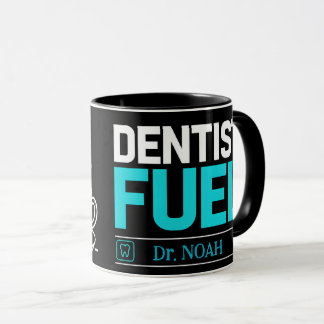 Funny Dentist Fuel Personalised Coffee Mug