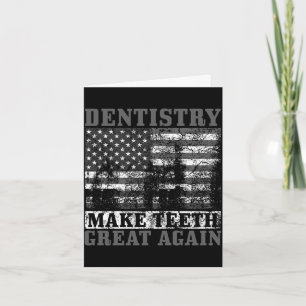 Funny dentist gift for men women dentistry card