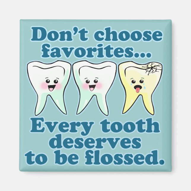 Funny Dentist Magnet (Front)