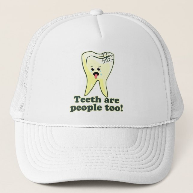 Funny Dentistry Trucker Hat (Front)