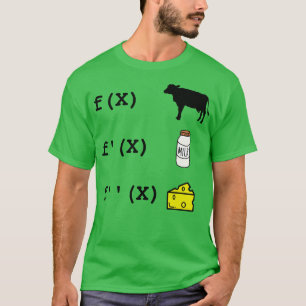 Funny Derivative Analysis Mathematics Math Teacher T-Shirt