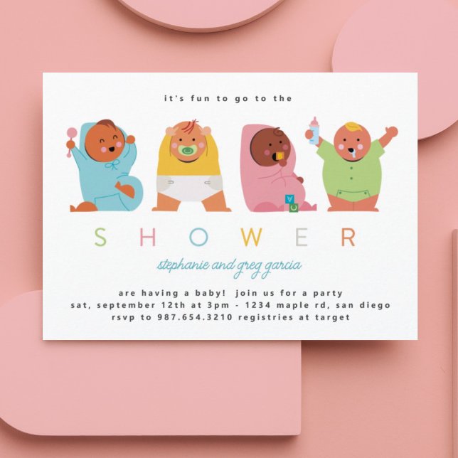 Funny Derpy Babies Invitation (Creator Uploaded)