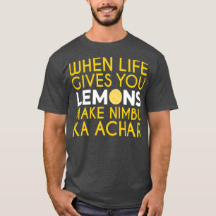 Funny Desi Shirts  Gifts  Nimbu Ka Achar 