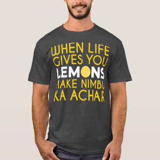 Funny Desi Shirts Gifts Nimbu Ka Achar