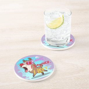 funny design coaster
