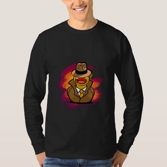 Funny Detective Duck Pullover (Front)