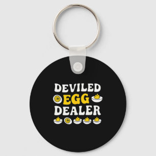 Funny Deviled Egg Er Thanksgiving  Key Ring