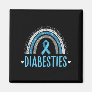 Funny Diabesties Diabetes Awareness Friend Magnet