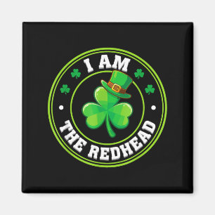 Funny dibs on the redhead am the redhead women men magnet