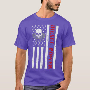 Funny Diesel Mechanic Motorcycle American Diesel T-Shirt